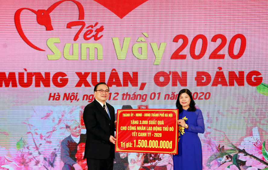 Tết Sum vầy 2020 ấm áp đến với đoàn viên công đoàn