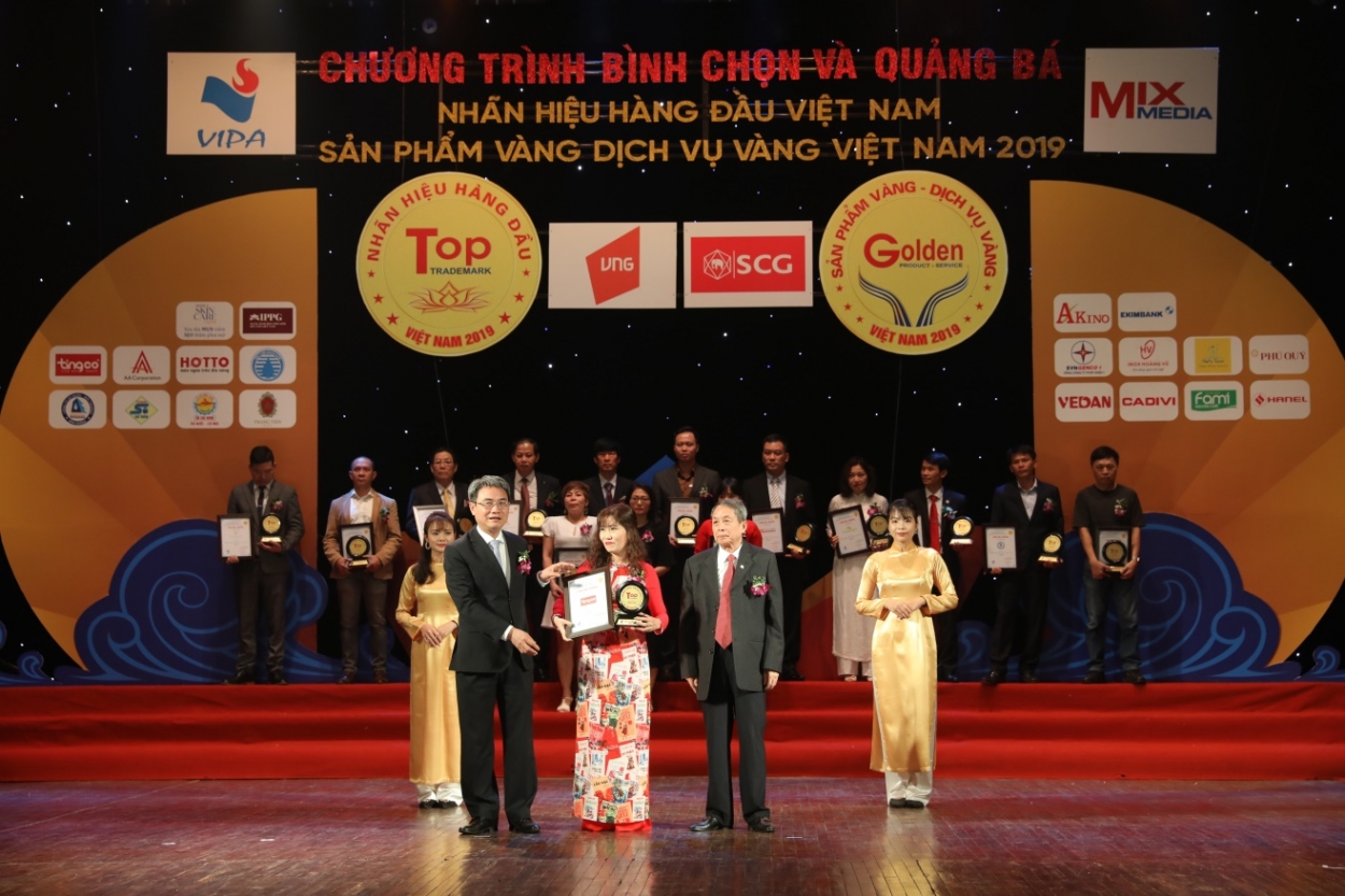 Tingco vinh dự xếp trong Top 50 Nhãn hiệu hàng đầu Việt Nam năm 2019