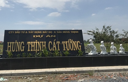 Long An: Lừa bán đất nền “ma”, lãnh đạo dự án Hưng Thịnh Cát Tường bị công an truy tìm ráo riết