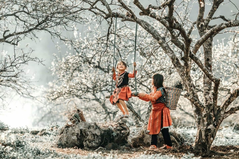 Du lịch vùng miền núi phía Bắc vào mùa xuân luôn là sự lựa chọn của nhiều bạn trẻ