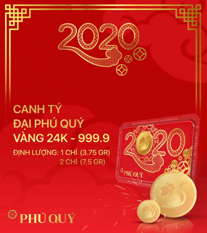 Hình tượng CANH TÝ ĐẠI PHÚ QUÝ trong BST Thần Tài Phú Quý 2020