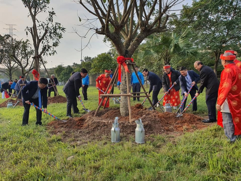 Quận Hoàng Mai tổ chức lễ phát động Tết trồng cây năm 2020