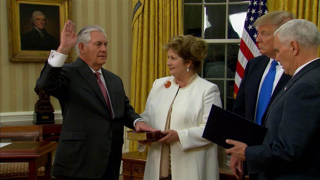 CEO Exxon Mobil chính thức làm Ngoại trưởng Mỹ