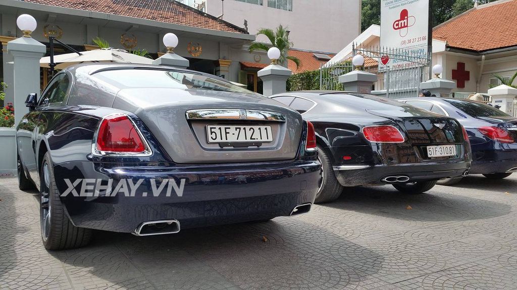 Bộ đôi Rolls-Royce Wraith và Bentley Continental GT V8 
