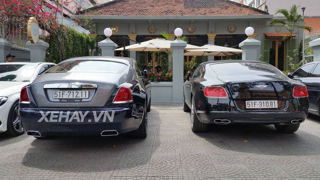 Bộ đôi Rolls-Royce Wraith và Bentley Continental GT V8 