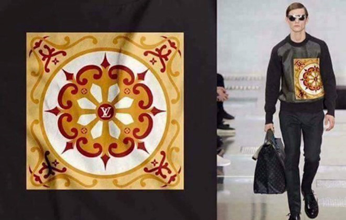 Sự thật về chiếc áo Louis Vuitton in hình gạch hoa Việt Nam