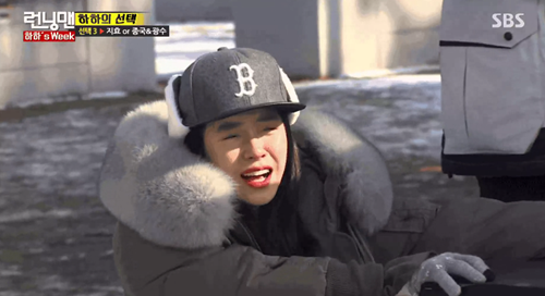 Song Ji Hyo hoảng sợ cùng cực vì hình phạt của Running Man