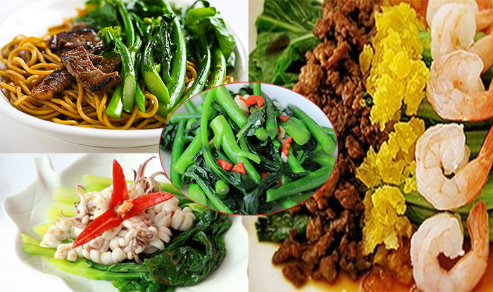 Thử ngay 4 công thức xào cải làn ăn bao nhiêu vẫn thèm!