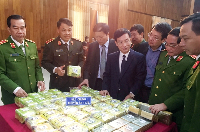 Biểu dương các đơn vị bắt giữ ma túy tại tỉnh Nam Định