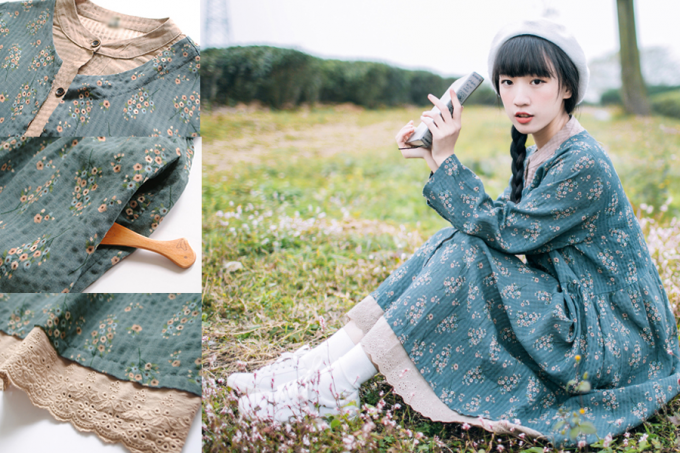 Váy hoa lãng mạn cho các