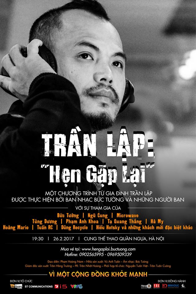 Bức Tường làm liveshow kỷ niệm 1 năm ngày mất của Trần Lập