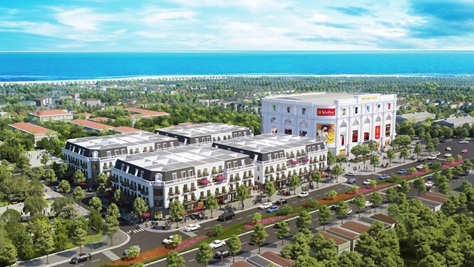 Vingroup ra mắt dự án nhà phố thương mại mới tại Phú Yên