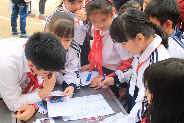 Sôi động ngày hội trẻ em vui đọc sách tại Hà Nội