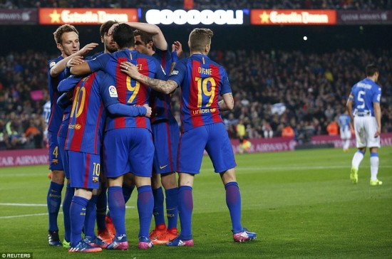 Trận đấu muộn vòng 26 giải la Liga: Barcelona thắng Leganes nhọc nhằn 2 - 1