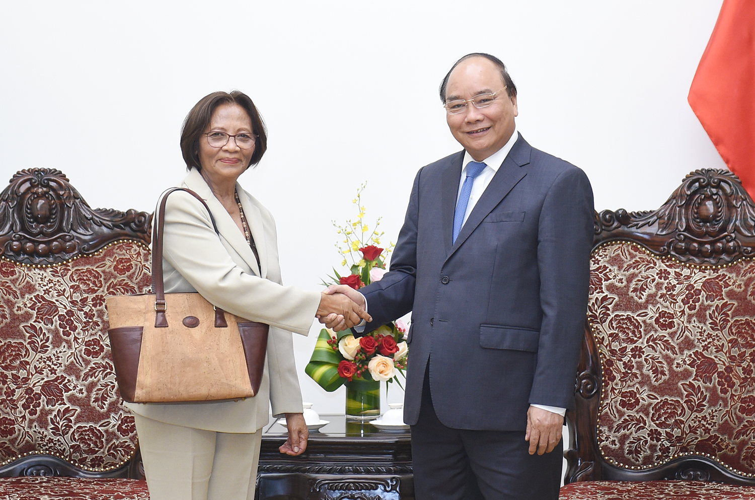 Thủ tướng Nguyễn Xuân Phúc tiếp Đại sứ Maroc và Đông Timor