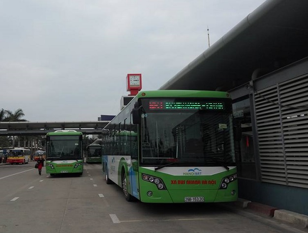 Buýt nhanh BRT vận hành tốt, Hà Nội đang khảo sát mở thêm tuyến buýt nhanh Kim Mã – Láng Hòa Lạc