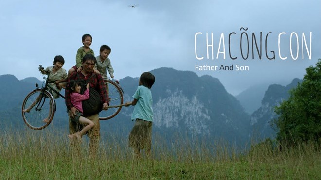 “Cha cõng con - Father and Son” - bộ phim điện ảnh Việt Nam đầu tiên được đề cử tranh “Giải Remi”