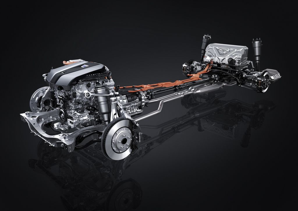 Lexus LS 500h hoàn toàn mới sẽ được trang bị hệ thống Multi Stage Hybrid