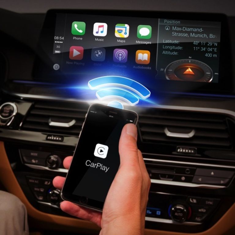 Harman ra mắt Apple CarPlay không dây đầu tiên cho BMW 5-Series