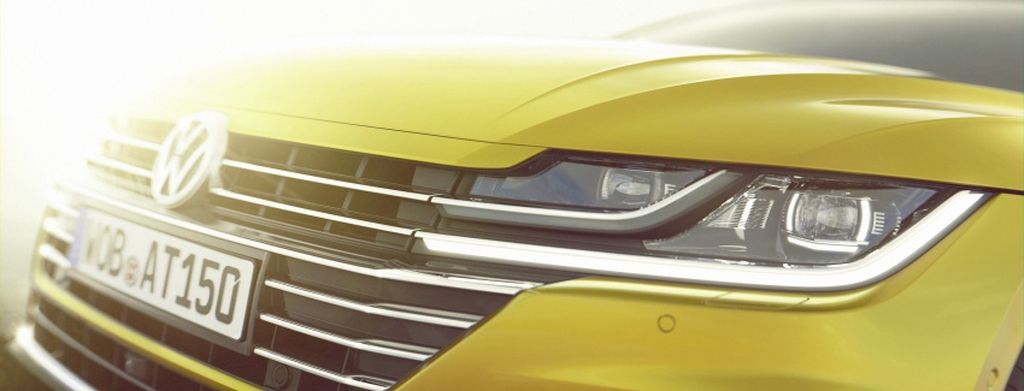 Volkswagen Arteon hoàn toàn mới tung teaser đẹp tuyệt trước thềm Geneva 2017