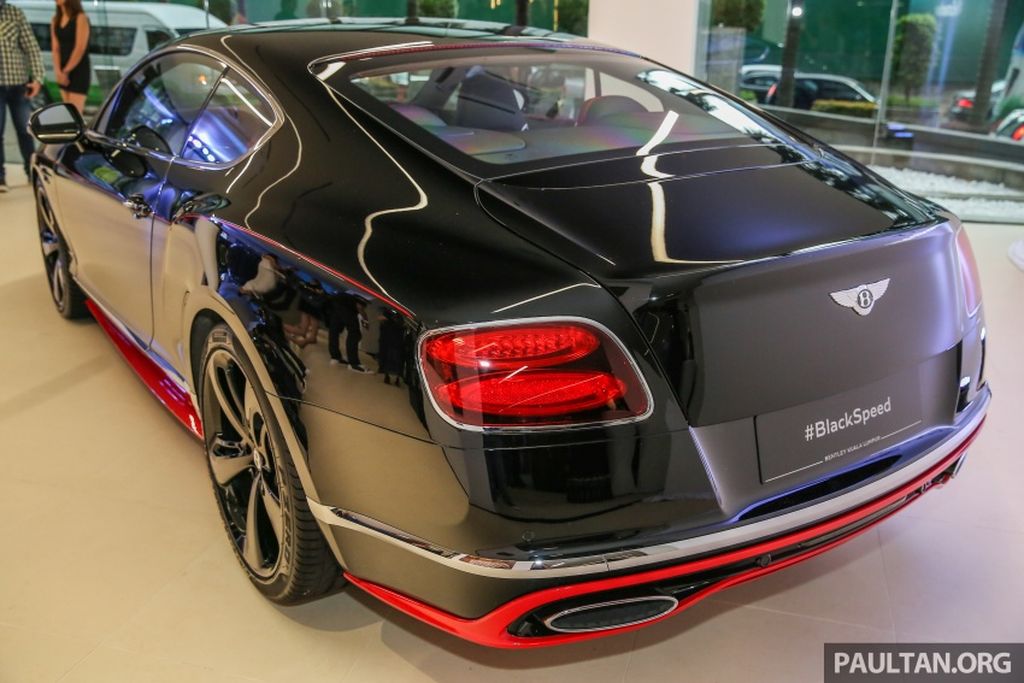 Ra mắt Bentley Continental GT Black Speed nhân ngày thành lập showroom mới ở Kuala Lumpur