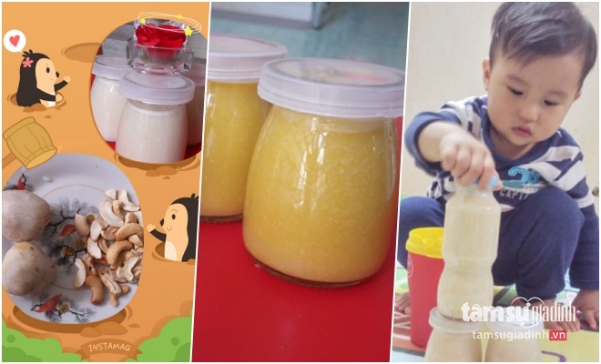 Ngưỡng mộ mẹ trẻ lọ mọ làm gần 30 loại sữa hạt cho con uống mỗi ngày