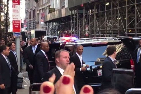Ông Obama được chào đón như ngôi sao tại New York