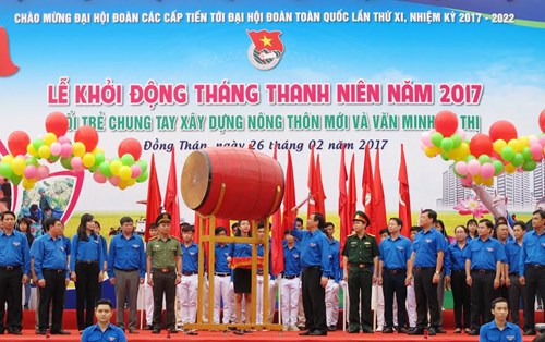 Trung ương Đoàn Thanh niên cộng sản HCM khởi động tháng Thanh niên 2017