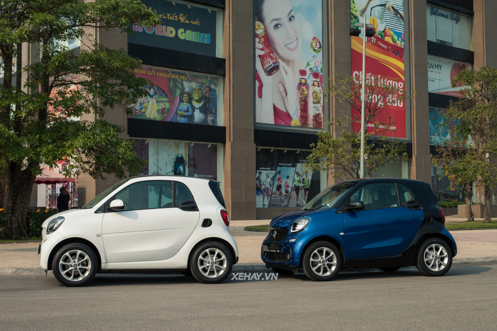 [ĐÁNH GIÁ XE] Smart Fortwo - xe đi phố siêu nhỏ gọn