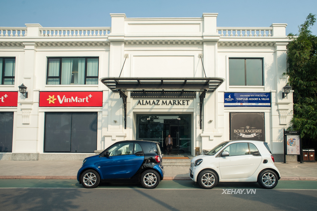 [ĐÁNH GIÁ XE] Smart Fortwo - xe đi phố siêu nhỏ gọn