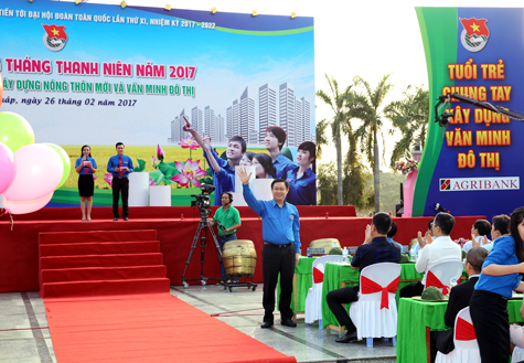 Phó Thủ tướng Vương Đình Huệ  phát động ‘Tháng Thanh niên chung tay xây dựng nông thôn mới và văn minh đô thị’