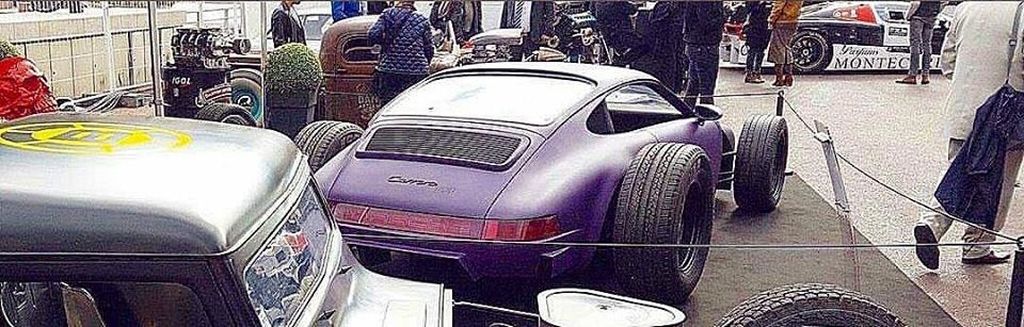 Rat rod Porsche 911 gây sốc tại triển lãm Monaco