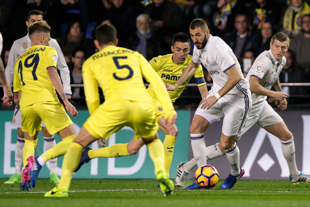 Villarreal 2 - 3 Real Madrid: Tưng bừng bàn thắng