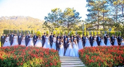 Đám cưới tập thể của 20 cặp đôi tại Thung lũng tình yêu