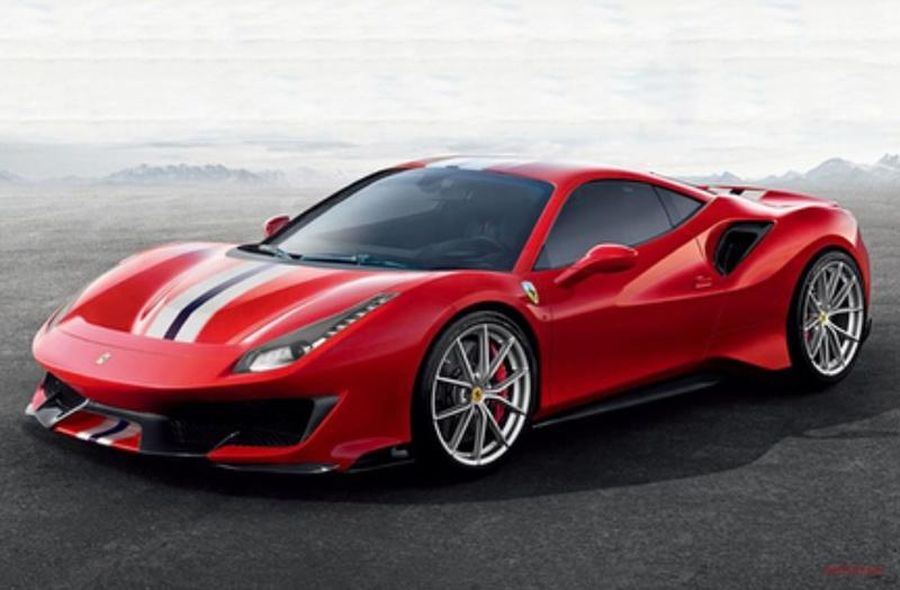 Rò rỉ hình ảnh của Ferrari 488 Pista - siêu xe 