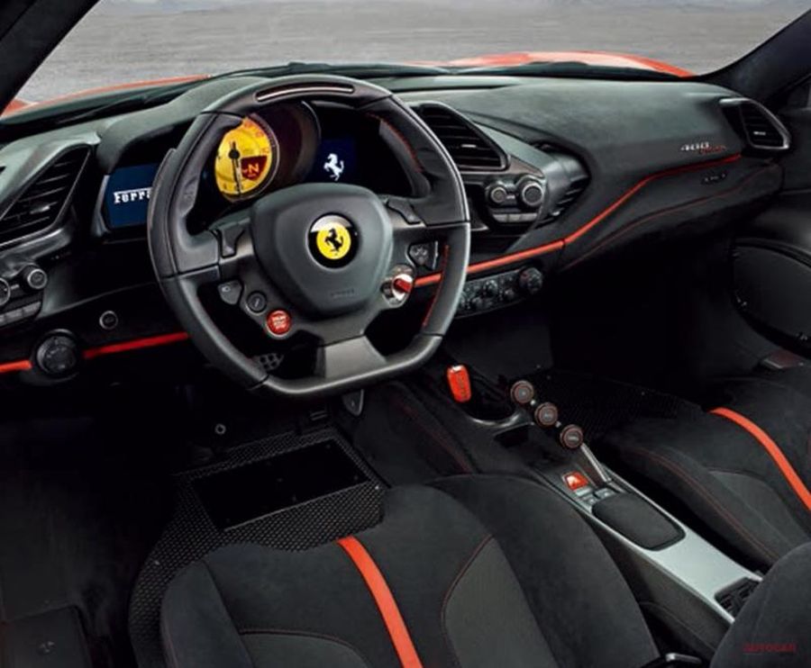 Rò rỉ hình ảnh của Ferrari 488 Pista - siêu xe 