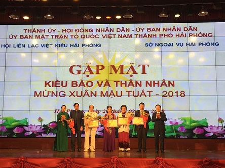 Hải Phòng gặp mặt đầu Xuân hơn 500 bà con kiều bào