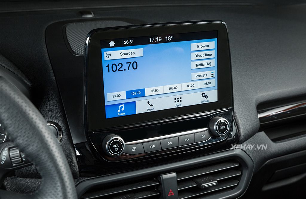 Ford EcoSport 2018 – Nâng cấp triệt để từ trong ra ngoài