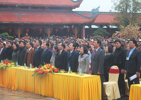 Khai hội xuân Chùa Ba Vàng năm 2018