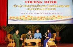 Gặp mặt 108 thanh niên sẵn sàng nhập ngũ năm 2019