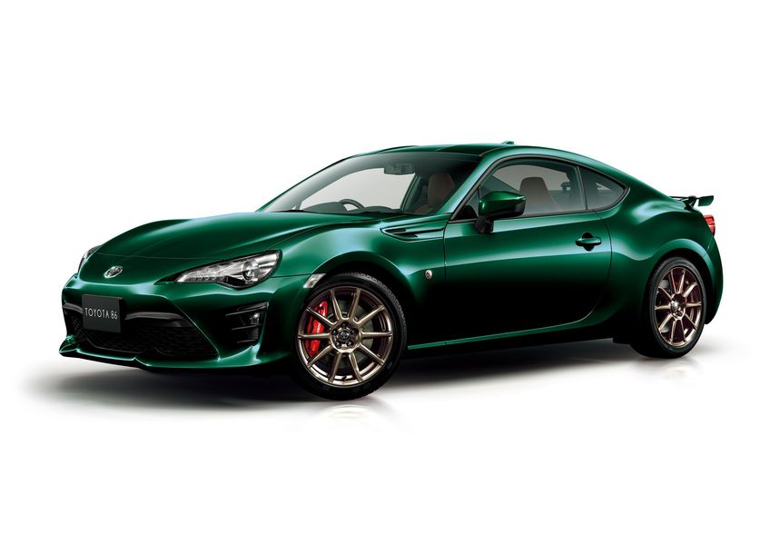 Toyota 86 bản màu xanh British Green Limited Edition chỉ dành riêng cho Nhật Bản