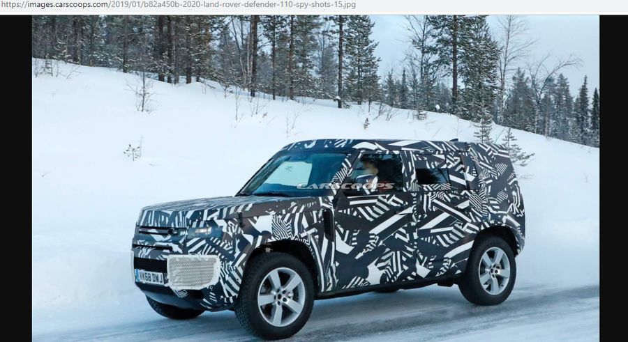 Land Rover Defender 2020 lần đầu để lộ nội thất