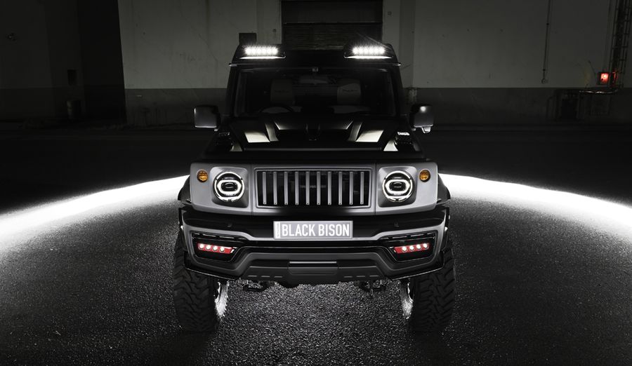 Với bản Black Bison, Suzuki Jimny không khác gì một chiếc G-Class thu nhỏ