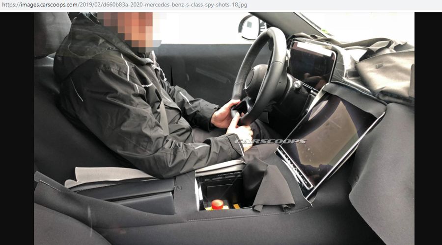 Mercedes S-Class 2020 sẽ có màn hình cảm ứng cỡ đại - lớn hơn cả iPad Pro 12.9