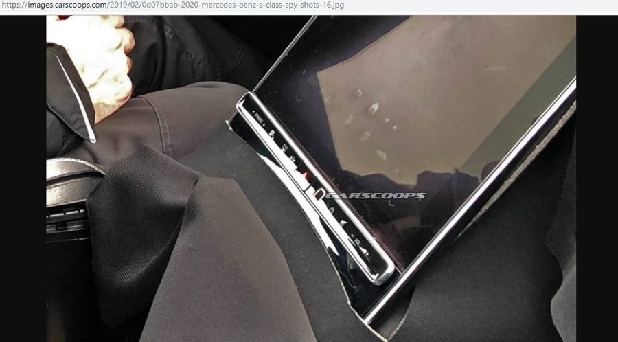 Mercedes S-Class 2020 sẽ có màn hình cảm ứng cỡ đại - lớn hơn cả iPad Pro 12.9