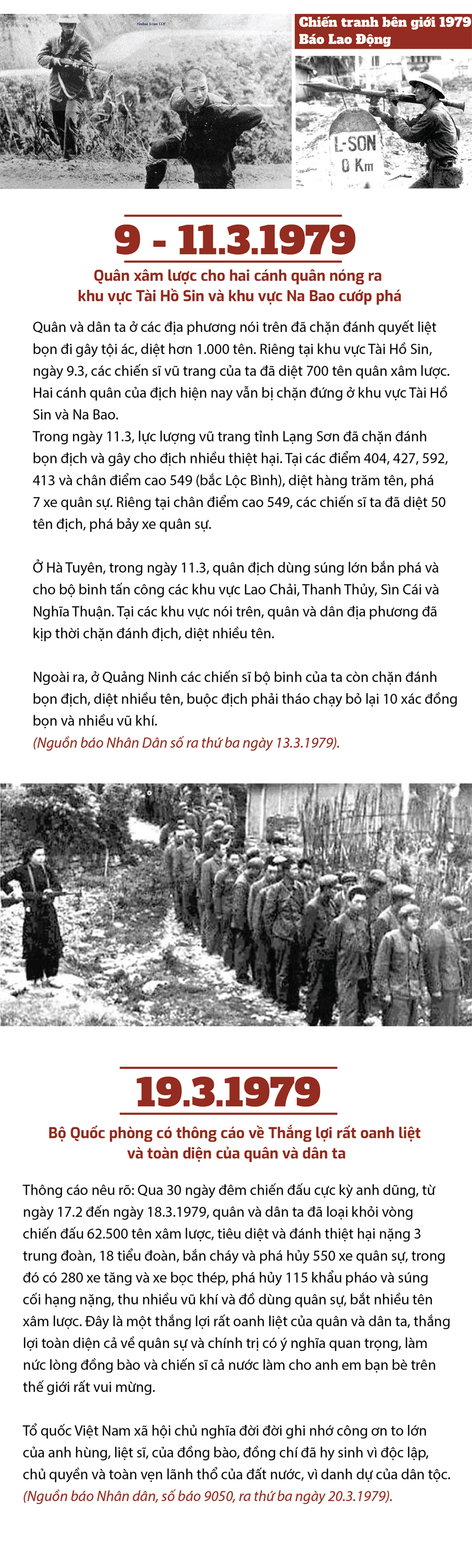 Longform: Tư liệu về cuộc chiến tranh biên giới phía Bắc 1979