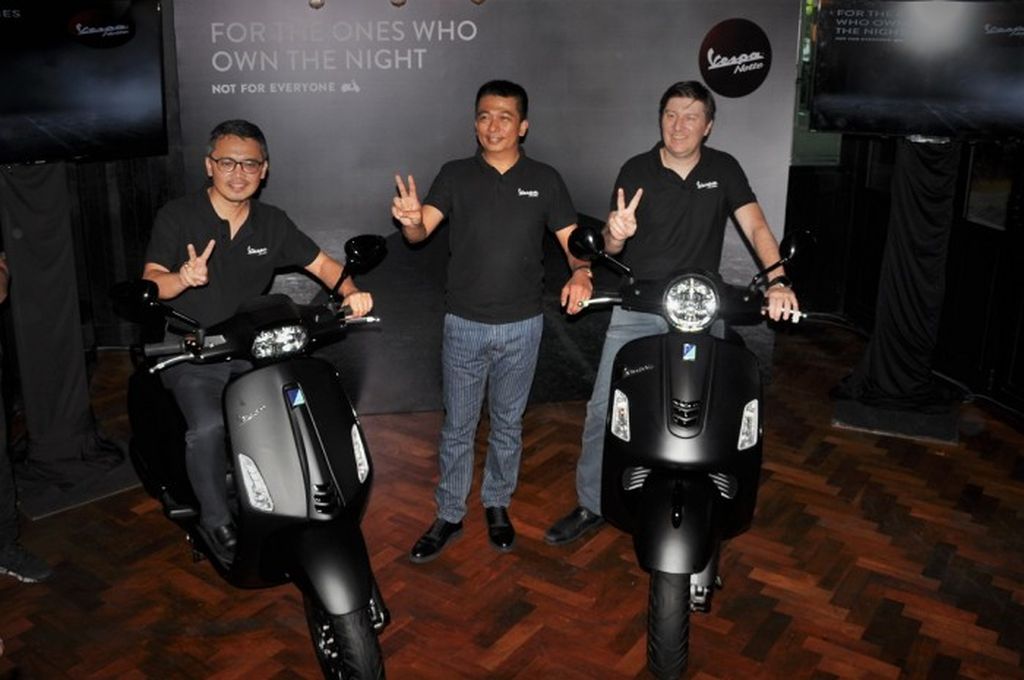 Vespa Notte sản xuất tại Việt Nam xuất khẩu sang Malaysia có giá từ 101 - 165 triệu VNĐ