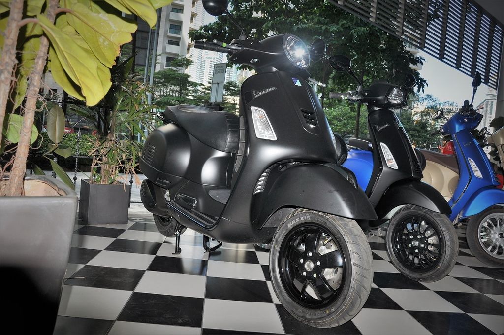 Vespa Notte sản xuất tại Việt Nam xuất khẩu sang Malaysia có giá từ 101 - 165 triệu VNĐ