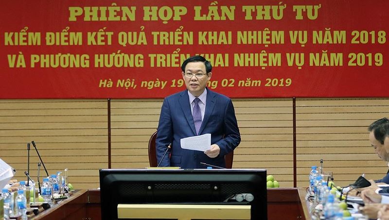 Phó Thủ tướng Vương Đình Huệ chủ trì cuộc họp về cơ chế một cửa