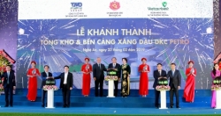 Lễ khánh thành Tổng kho và bến cảng xăng dầu DKC Petro do Vietcombank tài trợ vốn